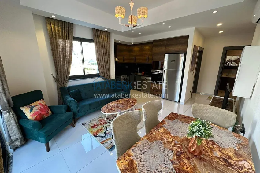 Kupuj  Apartament 1+1 w Alanya, dzielnica Mahmutlar — meble, widok na góry 9 