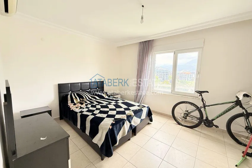 Kupuj  Apartament 1+1 na zezwolenie na pobyt w Alanyi, dzielnica Oba - pod klucz i widoki na góry 11 