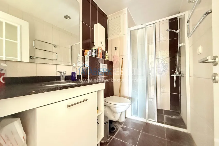 Kupuj  Apartament 1+1 na zezwolenie na pobyt w Alanyi, dzielnica Oba - pod klucz i widoki na góry 14 