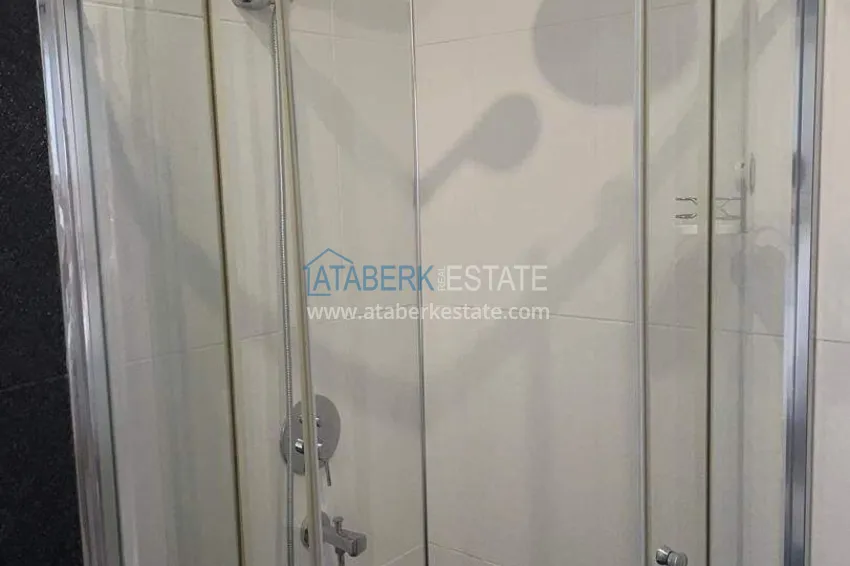Kupuj  Apartament 2+1 na pierwszej linii w Alanyi, dzielnica Kargicak — meble, boczny widok na morze 18 