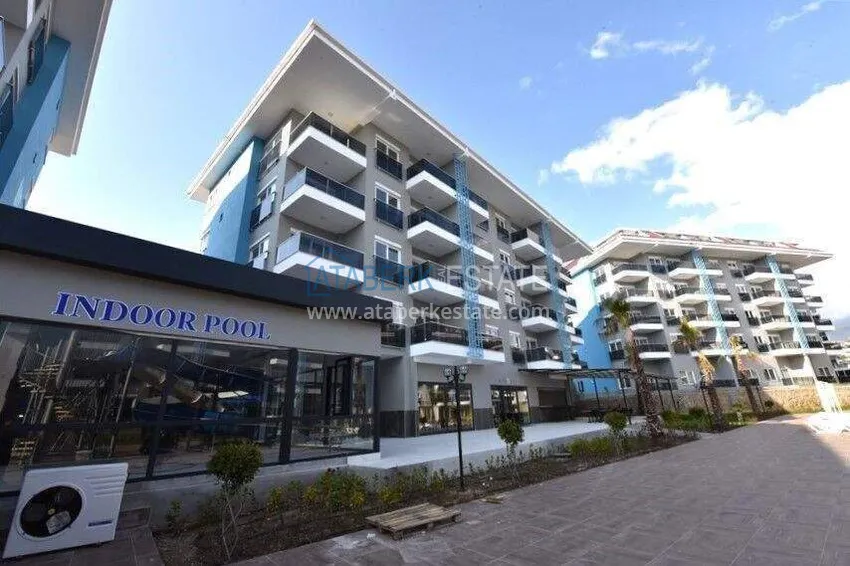 1+1 umeblowane mieszkanie w Alanya, dzielnica Kestel  25 