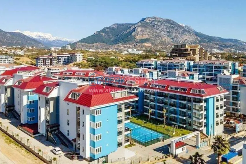 1+1 umeblowane mieszkanie w Alanya, dzielnica Kestel  5 