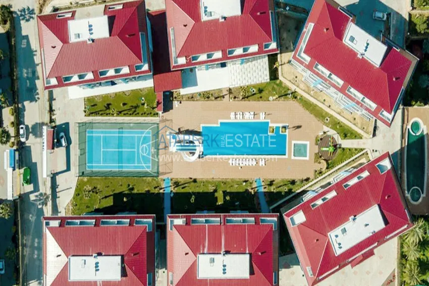 1+1 umeblowane mieszkanie w Alanya, dzielnica Kestel  7 