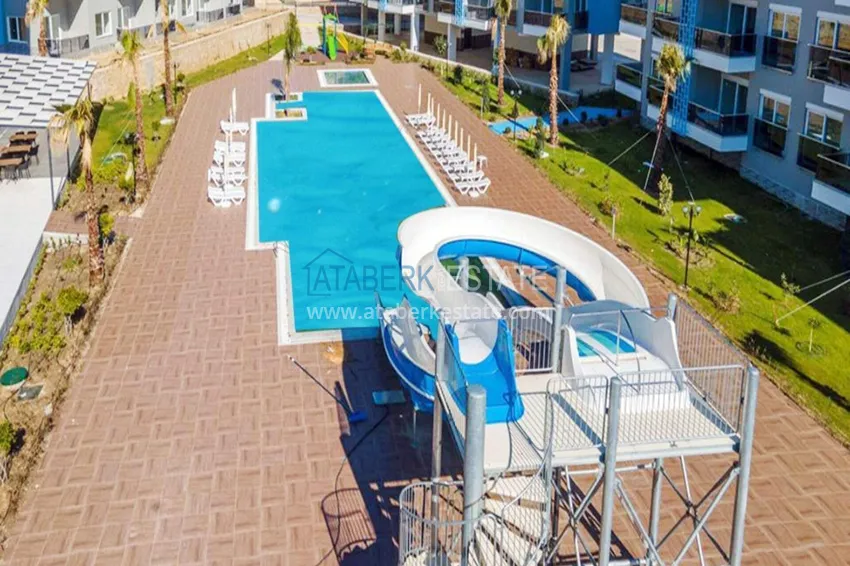1+1 umeblowane mieszkanie w Alanya, dzielnica Kestel  8 