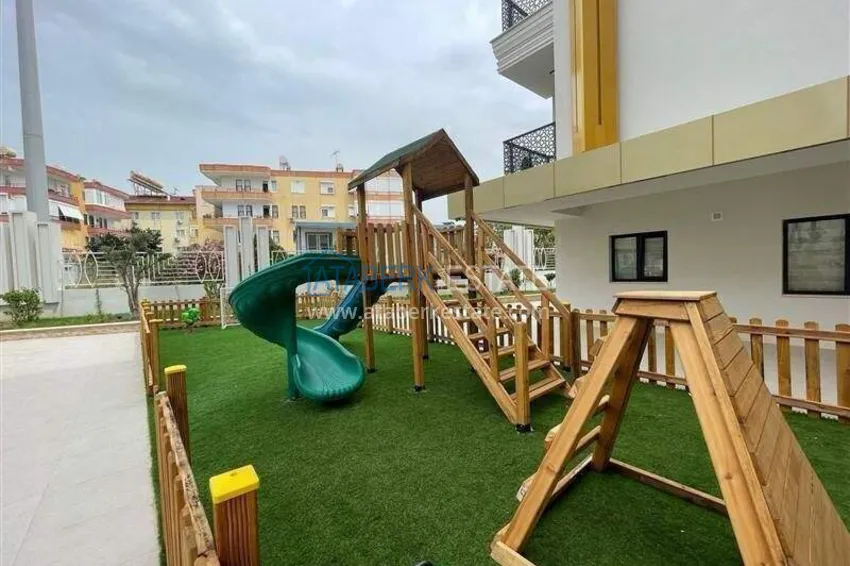 Apartament 2+1 w centrum Alanyi, umeblowany w luksusowym kompleksie, plaża Kleopatra  14 