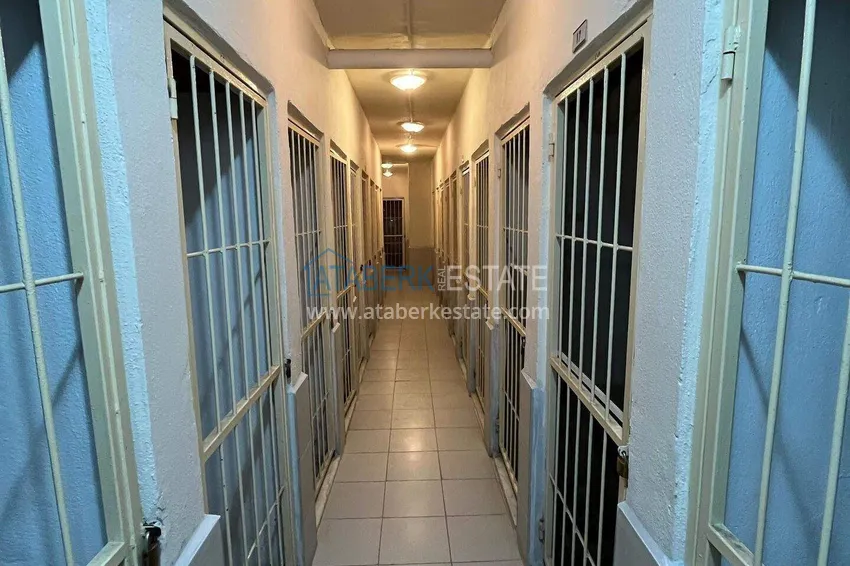 Apartament w centrum Alanyi na zezwolenie na pobyt — jedna sypialnia z meblami, plaża Kleopatra 15 