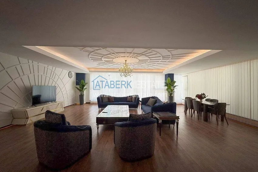 Apartament 2+1 w centrum Alanyi, umeblowany w luksusowym kompleksie, plaża Kleopatra  20 