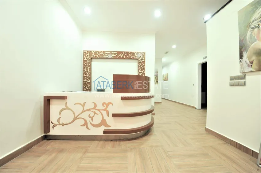 Apartament 1+1 w centrum Mahmutlar — meble, przeszklony balkon, 200 metrów od morza  27 