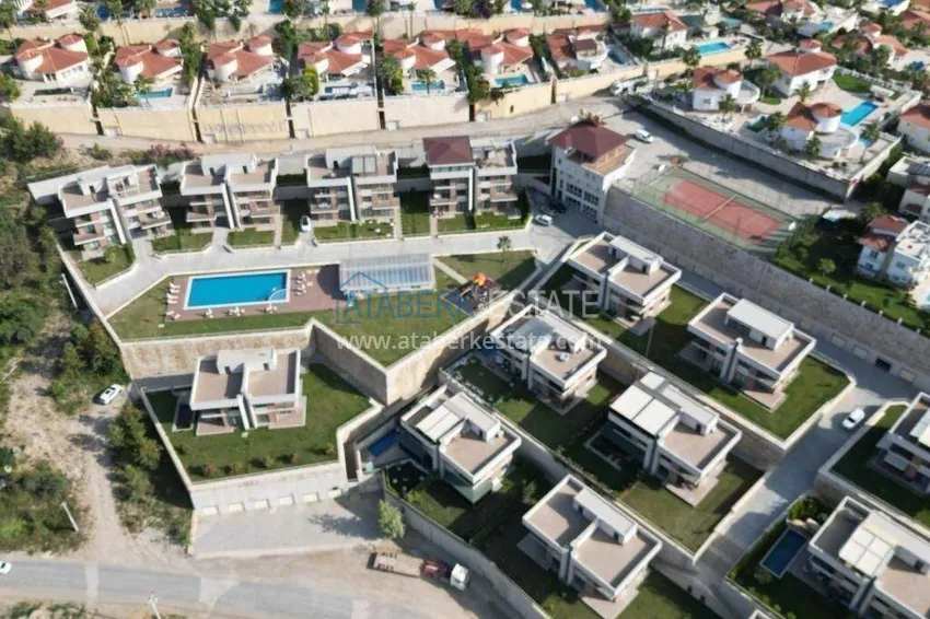 Willa 3+1 w Alanya - kompleks domków letniskowych w dzielnicy Kargicak 7 