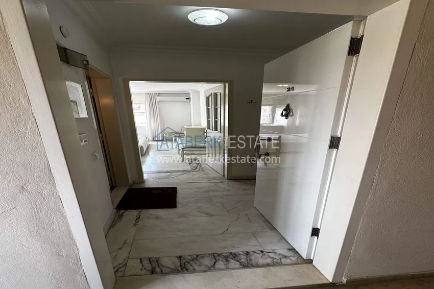 Kupuj  Apartament w centrum Alanyi na zezwolenie na pobyt — jedna sypialnia z meblami, plaża Kleopatra 2 