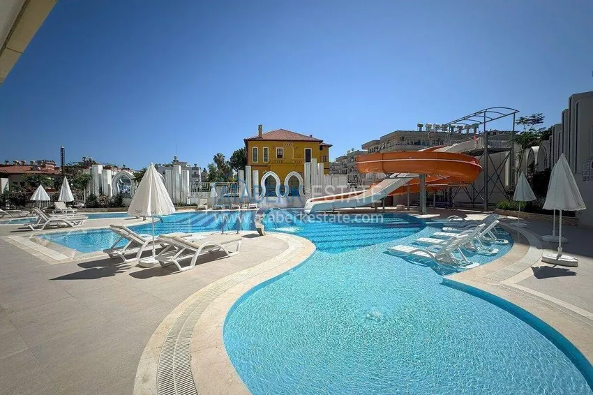 Apartament 2+1 w centrum Alanyi, umeblowany w luksusowym kompleksie, plaża Kleopatra  7 