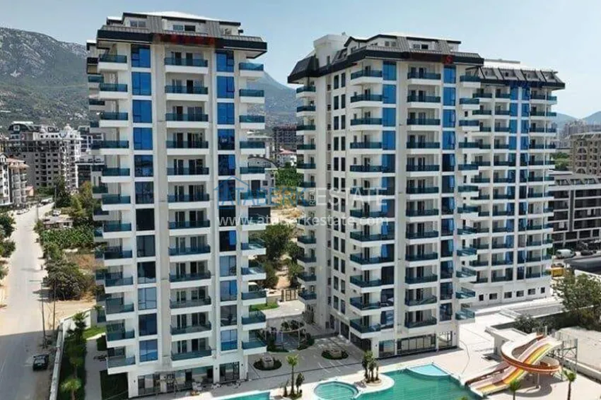 Wynajem w Alanyi - apartament 2+1 z meblami i widokiem na morze w Mahmutlar B45 1 