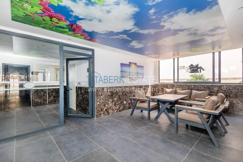 Duplex 3+1 w Alanyi — komfortowy kompleks, centrum Avsallar  18 
