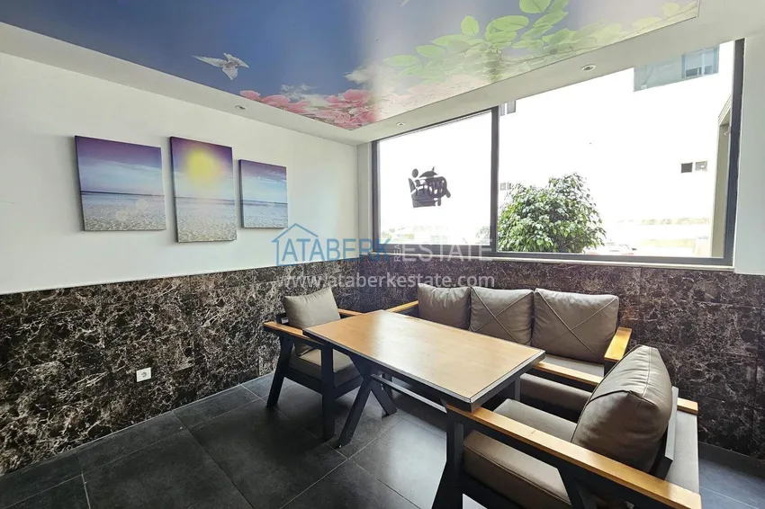 Duplex 3+1 w Alanyi — komfortowy kompleks, centrum Avsallar  19 