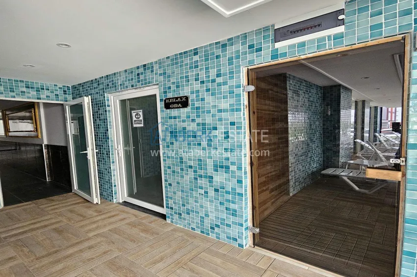 Duplex 3+1 w Alanyi — komfortowy kompleks, centrum Avsallar  22 