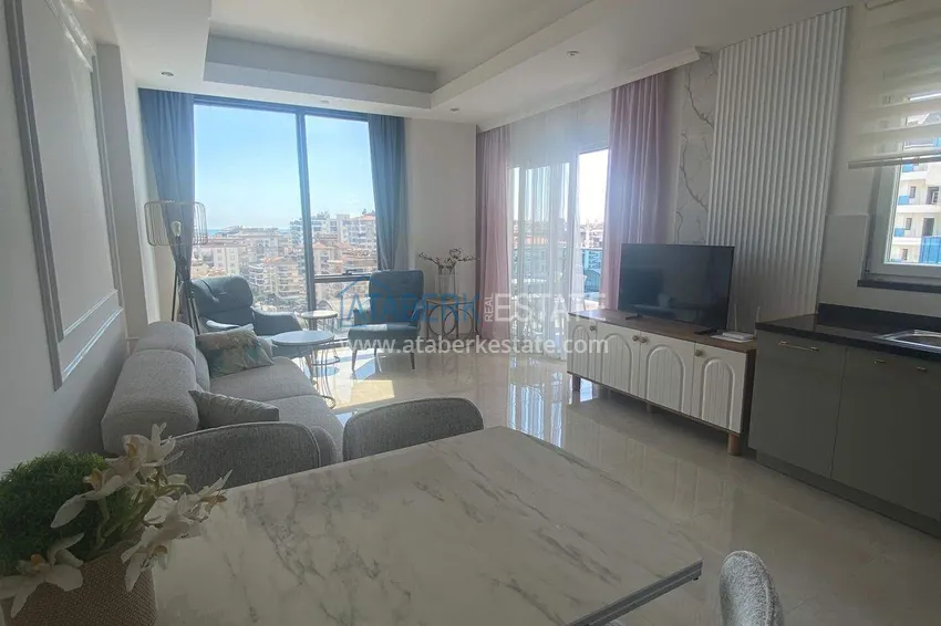Kupuj  Wynajem w Alanyi - apartament 2+1 z meblami i widokiem na morze w Mahmutlar B45 3 
