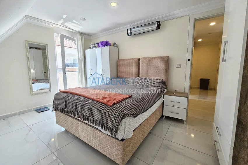 Kupuj  Duplex 3+1 w Alanyi — komfortowy kompleks, centrum Avsallar  9 