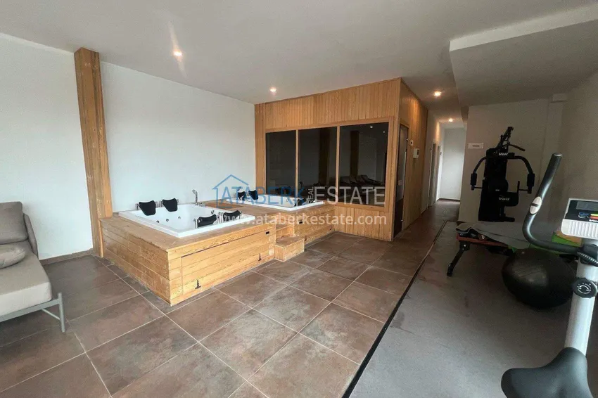 Duplex ogrodowy w Alanyi — trzypokojowy umeblowany w dzielnicy Konakli, 300 metrów od morza 16 