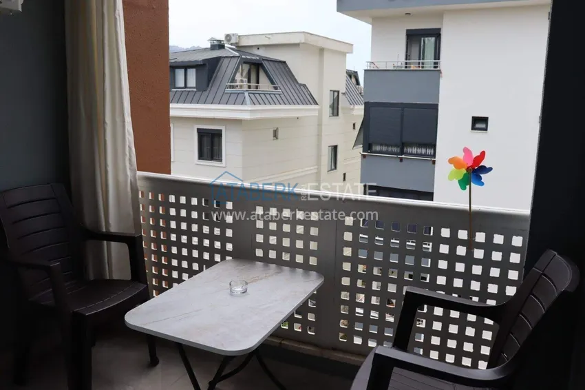 Kupuj 1+1 do wynajęcia w centrum Alanyi - umeblowane mieszkanie 550 m od plaży Keykubat nr 17 15