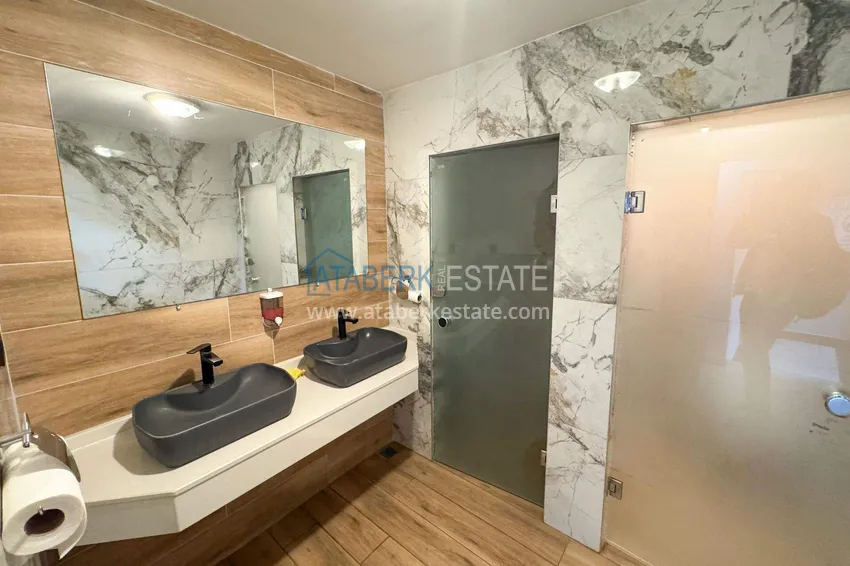 1+1 do wynajęcia w centrum Alanyi - umeblowane mieszkanie 550 m od plaży Keykubat nr 17 21