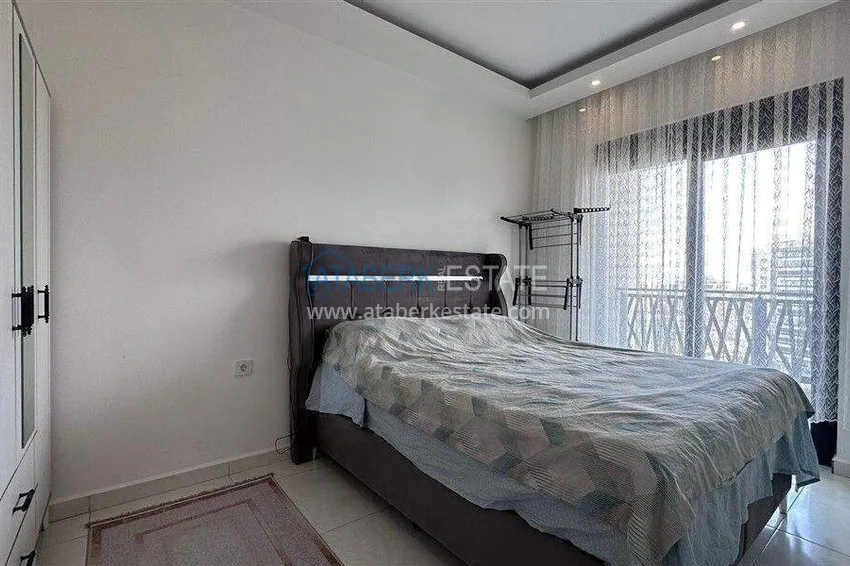 Kupuj  1+1 umeblowane mieszkanie w Alanyi — kompleks hotelowy, dzielnica Mahmutlar 4 