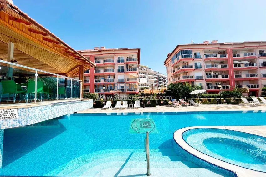 Apartament 2+1 w Alanyi od właściciela — meble, widok na góry, dzielnica Oba 10 