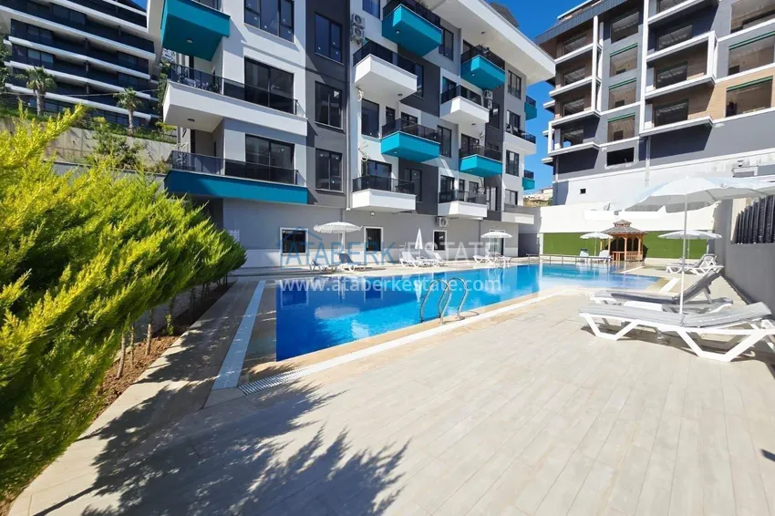 Apartament 1+1 w centrum Alanyi — umeblowany przez właściciela, plaża Kleopatra 1 
