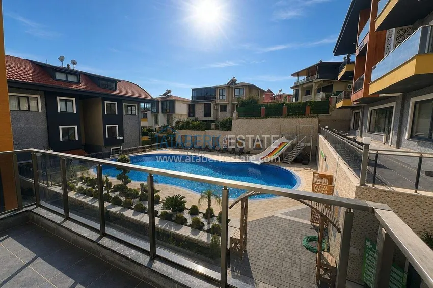 Kupuj  Apartament na pobyt w centrum Alanyi - dwupoziomowy taras 2+1 w kompleksie klasy komfortowej 12 