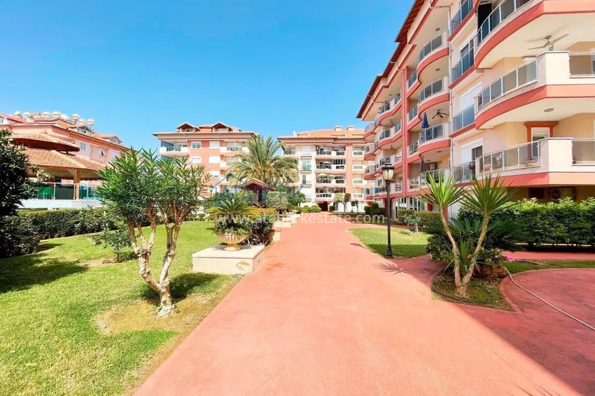 Apartament 2+1 w Alanyi od właściciela — meble, widok na góry, dzielnica Oba 15 