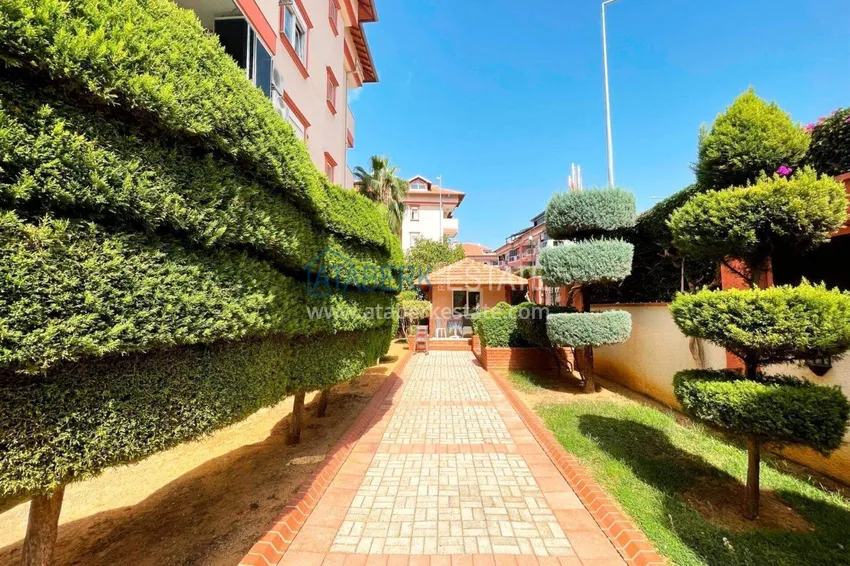 Apartament 2+1 w Alanyi od właściciela — meble, widok na góry, dzielnica Oba 16 