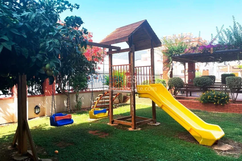Apartament 2+1 w Alanyi od właściciela — meble, widok na góry, dzielnica Oba 19 