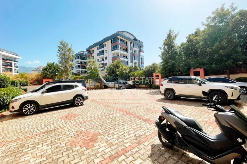 Apartament 2+1 w Alanyi od właściciela — meble, widok na góry, dzielnica Oba 21 