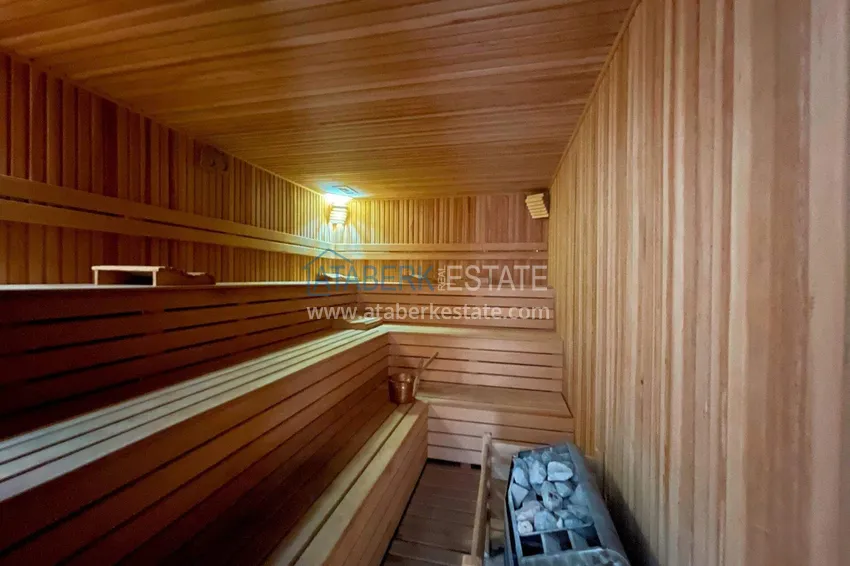 Apartament 2+1 w Alanyi od właściciela — meble, widok na góry, dzielnica Oba 24 