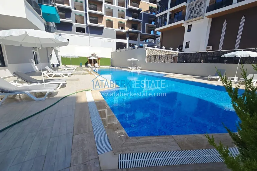 Apartament 1+1 w centrum Alanyi — umeblowany przez właściciela, plaża Kleopatra 2 