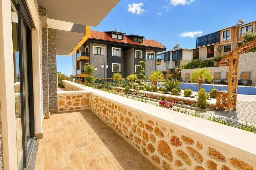 Kupuj  Apartament na pobyt w centrum Alanyi - dwupoziomowy taras 2+1 w kompleksie klasy komfortowej 3 