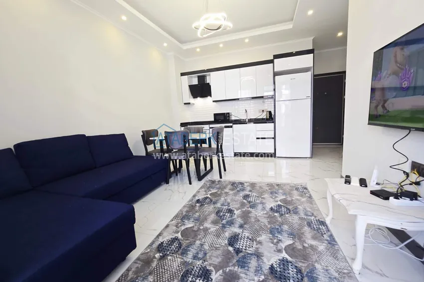 Kupuj  Apartament 1+1 w centrum Alanyi — umeblowany przez właściciela, plaża Kleopatra 6 