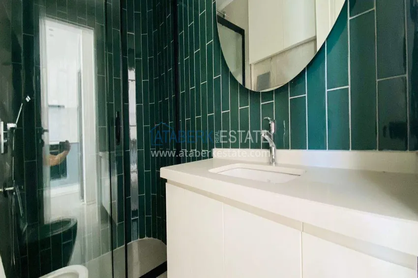 Kupuj  Apartament 1+1 w centrum Alanyi - z widokiem na morze i fortecę, plaża Kleopatra 10 