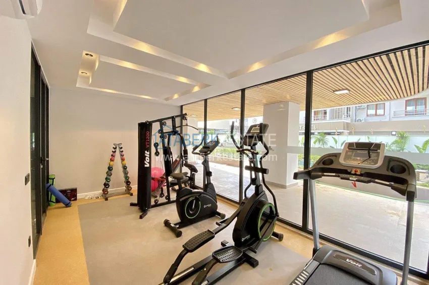 Apartament 1+1 w centrum Alanyi - z widokiem na morze i fortecę, plaża Kleopatra 19 