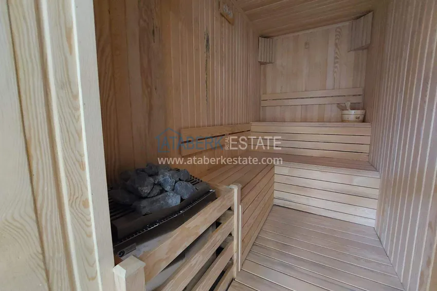 Apartament 1+1 w centrum Alanyi - z widokiem na morze i fortecę, plaża Kleopatra 22 
