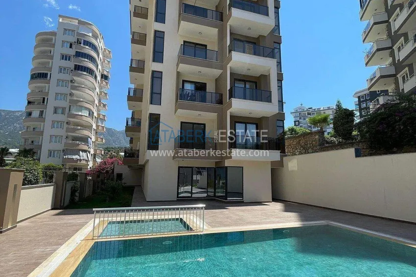 Tani apartament 1+1 w Mahmutlar - umeblowany i z widokiem na góry 1 
