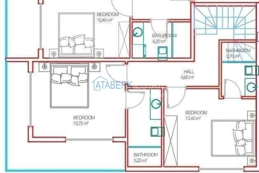 Kupuj taniej Apartament na zezwolenie na pobyt w Mahmutlar - dwupoziomowy ogród 3+1 bezpośrednio od właściciela  2 
