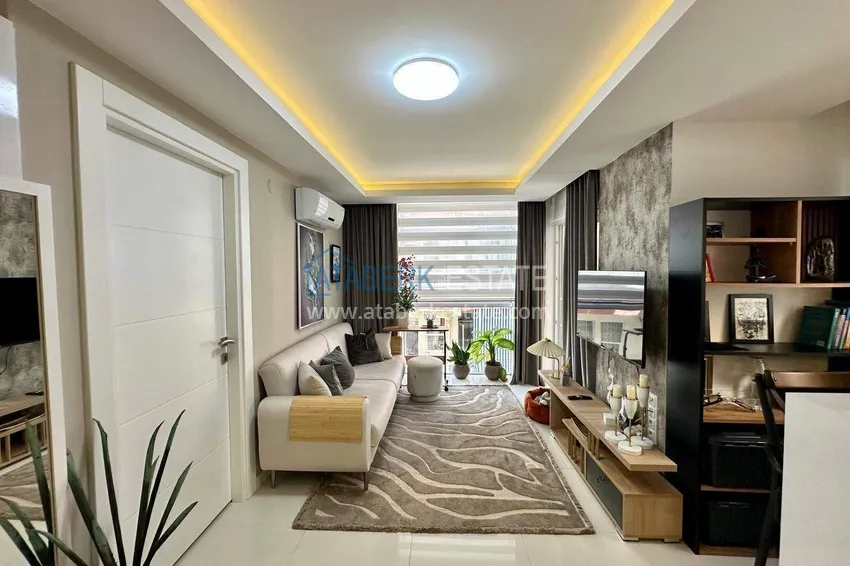 Kupuj  Nieruchomość w centrum Alanyi - apartament 1+1 z nowymi meblami, plaża Keykubat 4 