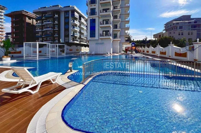 Apartament 1+1 w Mahmutlar, umeblowany - okazyjna cena i nowoczesna rezydencja 8 