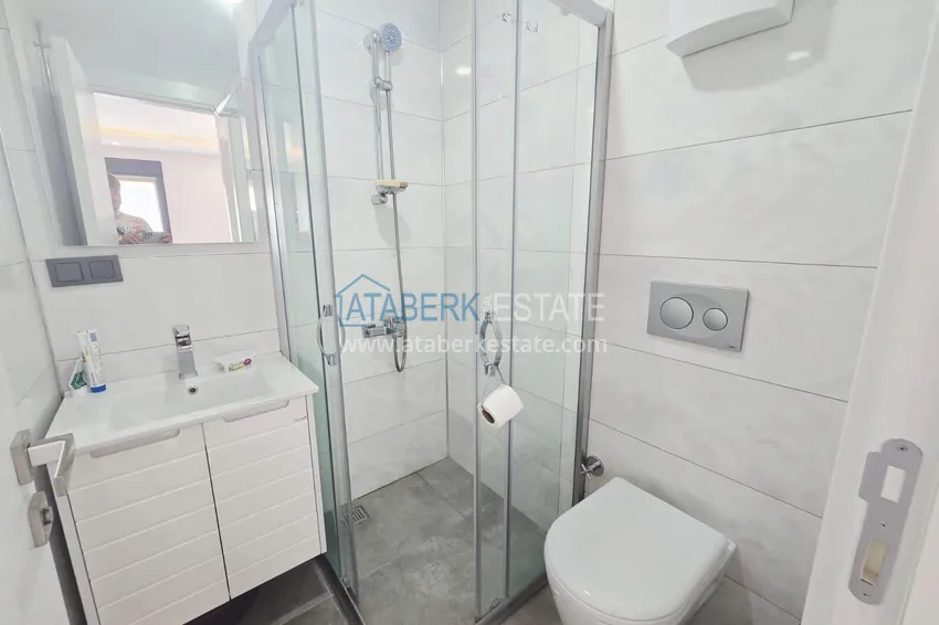 Kupuj  Apartament na zezwolenie na pobyt w centrum Alanyi - 1+1 w okazyjnej cenie, plaża Keykubat 10 