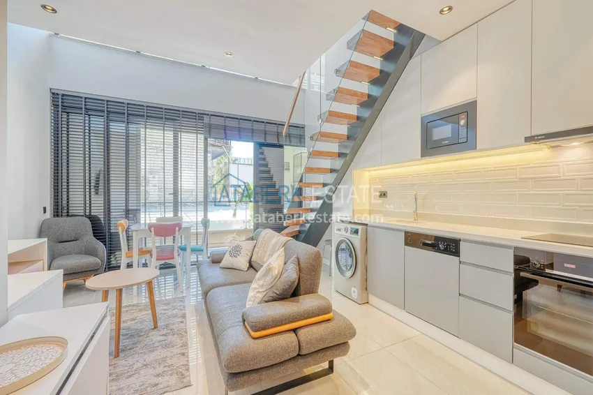 Kupuj  Apartament Loft 1+1 w centrum Alanyi - stylowe wnętrze, 250 metrów od plaży Kleopatra 1 