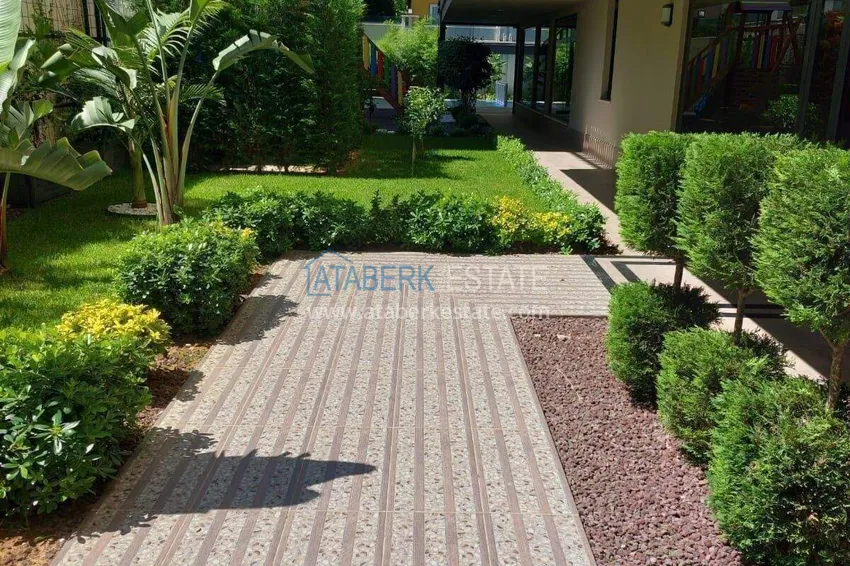 Penthouse w centrum Alanyi - 2+1 umeblowane, plaża Kleopatra 13 