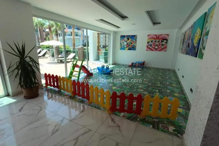 Apartament 1+1 w Tosmur, 76 m2 z meblami i widokiem na morze - nieruchomość na zezwolenie na pobyt w Alanyi  17 