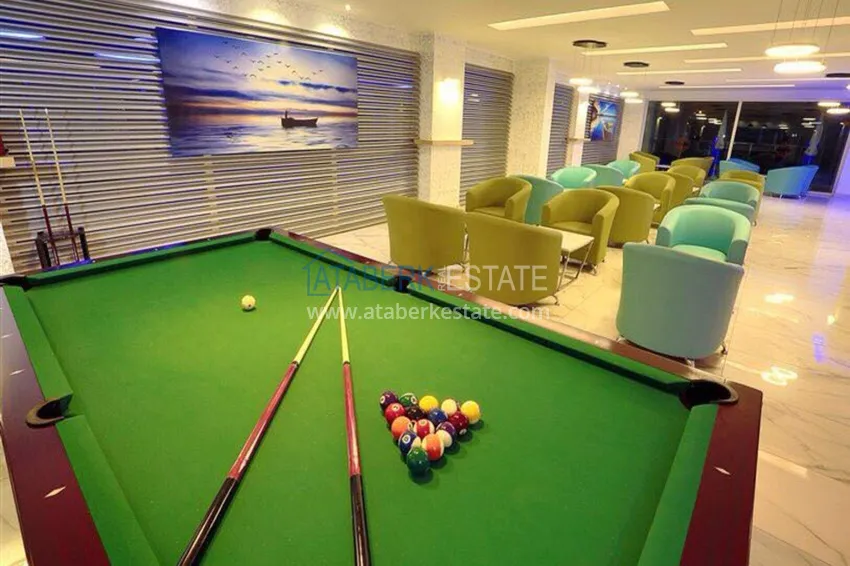 Apartament 1+1 w Tosmur, 76 m2 z meblami i widokiem na morze - nieruchomość na zezwolenie na pobyt w Alanyi  19 