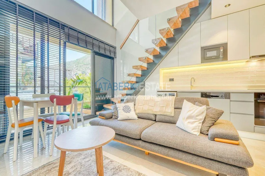 Kupuj  Apartament Loft 1+1 w centrum Alanyi - stylowe wnętrze, 250 metrów od plaży Kleopatra 2 