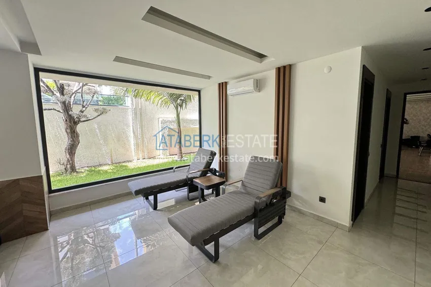 Penthouse w centrum Alanyi - 2+1 umeblowane, plaża Kleopatra 21 